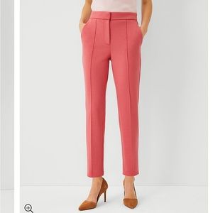 Ann Taylor High Waist Ankle Pant (Double Knit)